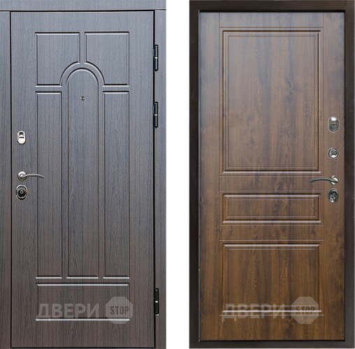 Входная металлическая Дверь Престиж Арка Классика Дуб в Электрогорске