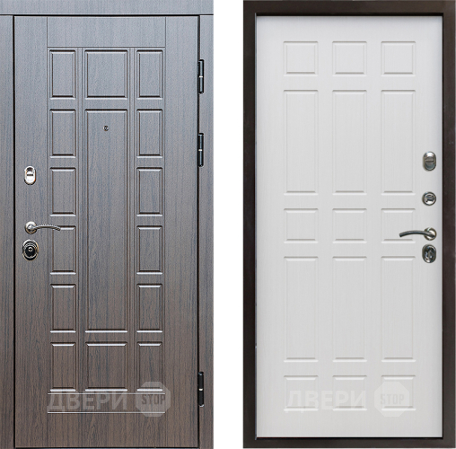 Входная металлическая Дверь Престиж Престиж Спарта Лиственница белая в Электрогорске