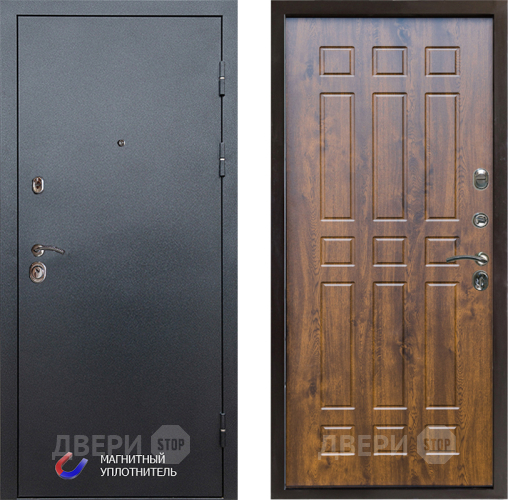 Входная металлическая Дверь Престиж Графит Спарта Дуб в Электрогорске