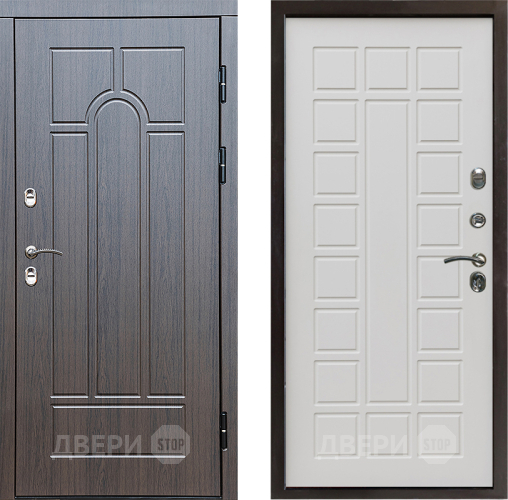 Входная металлическая Дверь Престиж TERMO с терморазрывом Арка Престиж Бежевый мат в Электрогорске