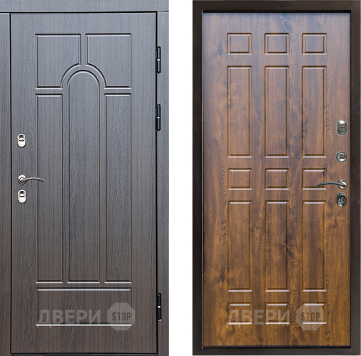 Дверь Престиж TERMO с терморазрывом Арка Спарта Дуб в Электрогорске