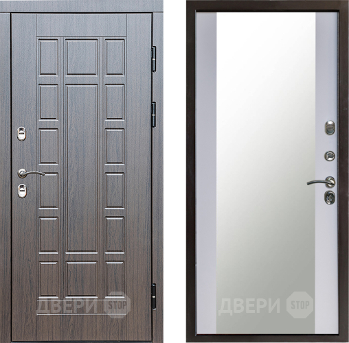 Дверь Престиж TERMO с терморазрывом Престиж Зеркало Белый софт в Электрогорске