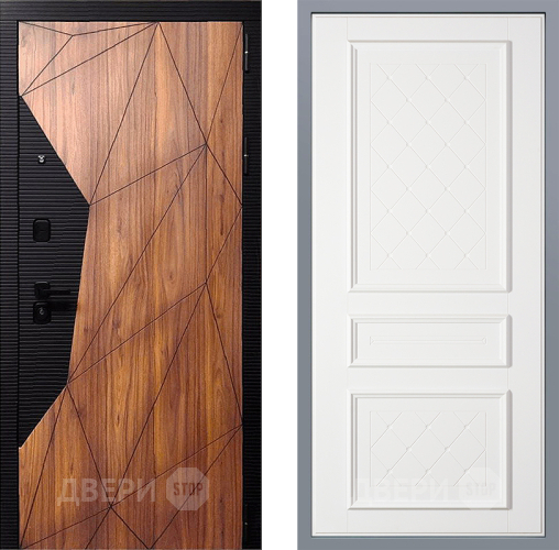 Дверь Заводские двери Морра Урбино Белый софт в Электрогорске