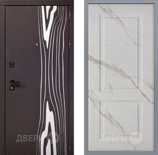 Дверь Заводские двери Леванте Доррен Мрамор белый в Электрогорске