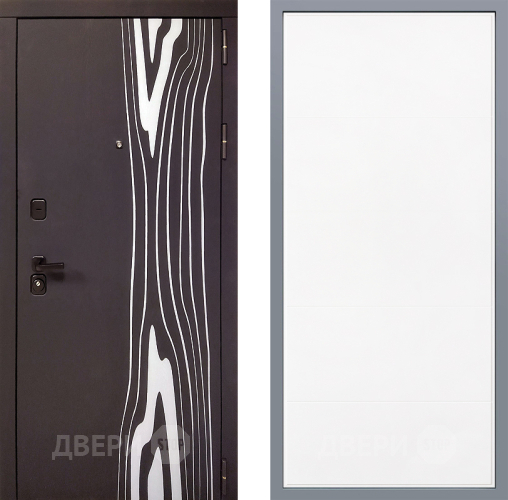 Дверь Заводские двери Леванте Тривия Белый софт в Электрогорске