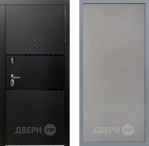 Дверь Заводские двери Тефлон Флитта Грей софт в Электрогорске