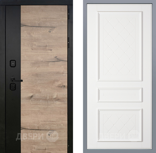 Дверь Заводские двери Ларте Урбино Белый софт в Электрогорске