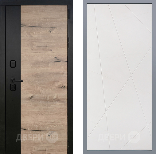 Дверь Заводские двери Ларте Флитта Белый софт в Электрогорске