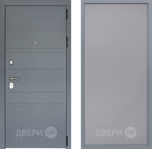 Дверь Заводские двери Лира Софт графит Тривия Грей софт в Электрогорске