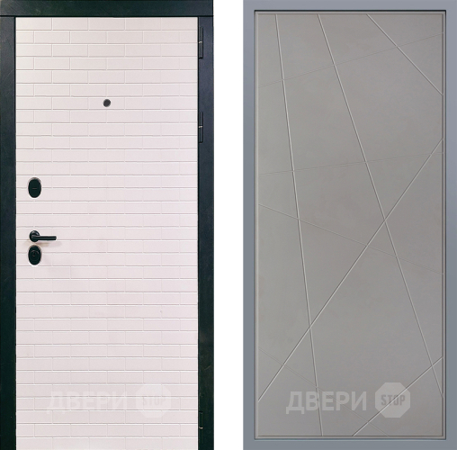 Дверь Заводские двери Сохо Флитта Грей софт в Электрогорске