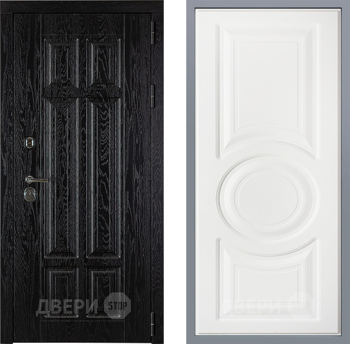 Дверь Заводские двери Мюнхен Неаполь Лофт белый в Электрогорске