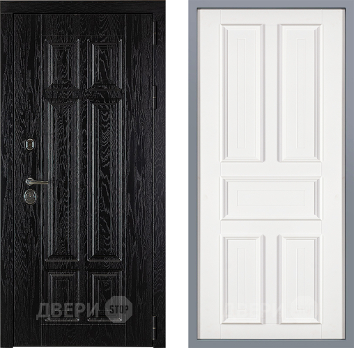 Дверь Заводские двери Мюнхен Уругвай Белый софт в Электрогорске