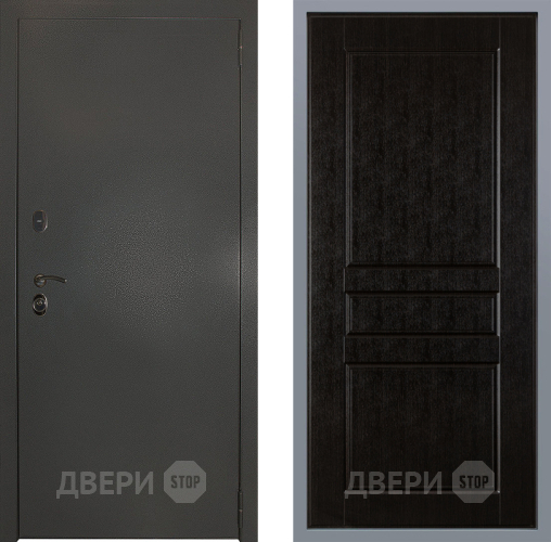 Дверь Заводские двери Эталон 3к антик серебро К-2 Венге в Электрогорске