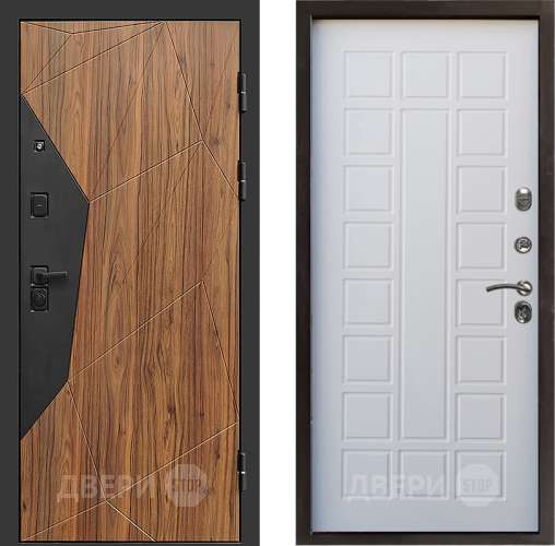 Входная металлическая Дверь Престиж Avangard Престиж Белое дерево в Электрогорске