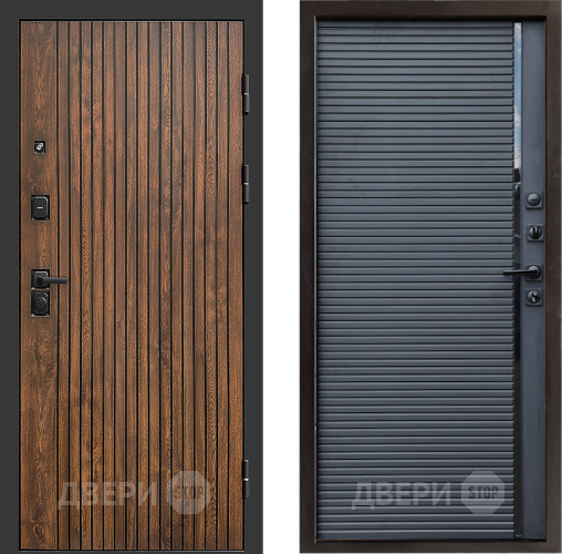 Входная металлическая Дверь Престиж Tvist Porte Черный кварц в Электрогорске
