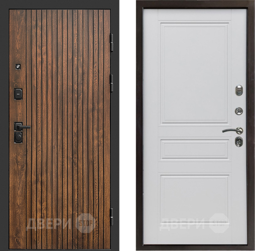 Входная металлическая Дверь Престиж Tvist Классика Белый матовый в Электрогорске