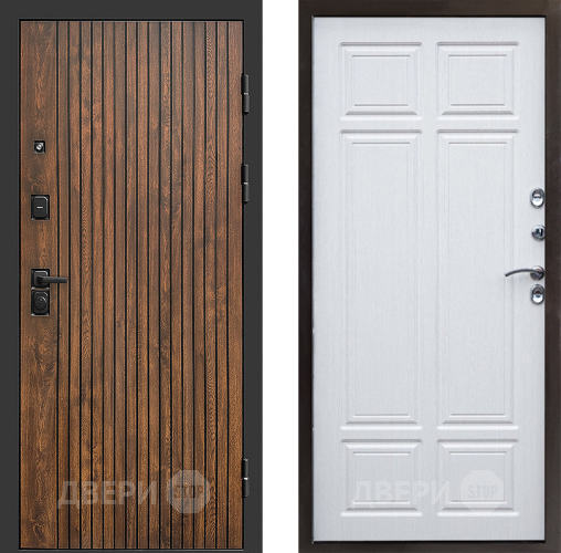 Входная металлическая Дверь Престиж Tvist Премиум Лиственница белая в Электрогорске