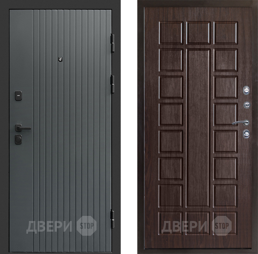 Входная металлическая Дверь Престиж Tvist Grey Престиж Венге в Электрогорске