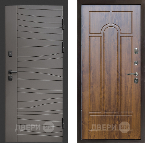 Входная металлическая Дверь Престиж Siciliya Арка Дуб в Электрогорске