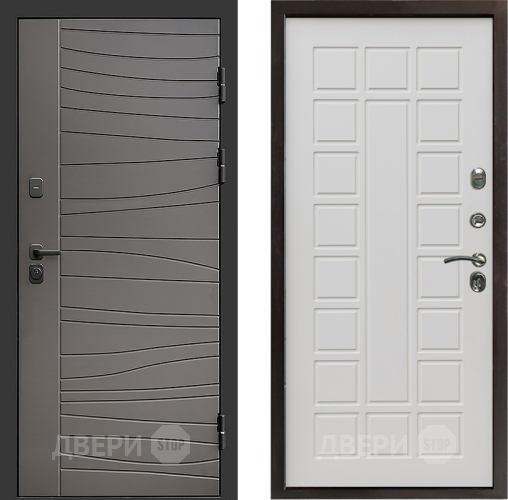 Входная металлическая Дверь Престиж Siciliya Престиж Бежевый мат в Электрогорске