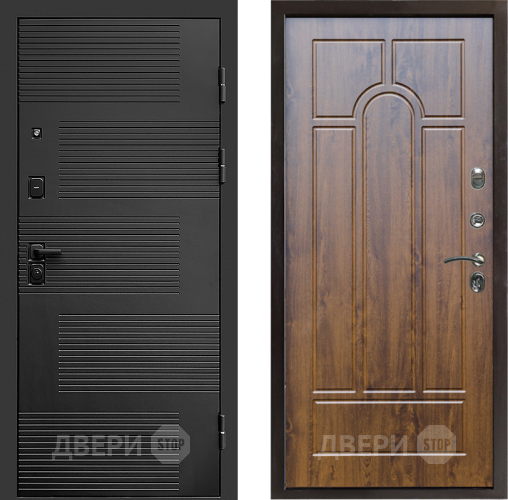 Входная металлическая Дверь Престиж Favorit Арка Дуб в Электрогорске