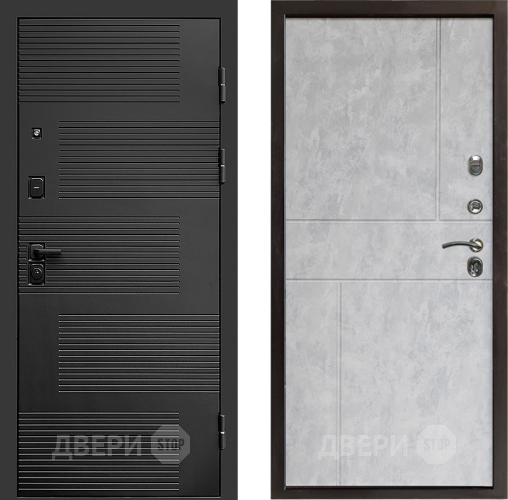 Дверь Престиж Favorit Горизонт Бетон светлый в Электрогорске