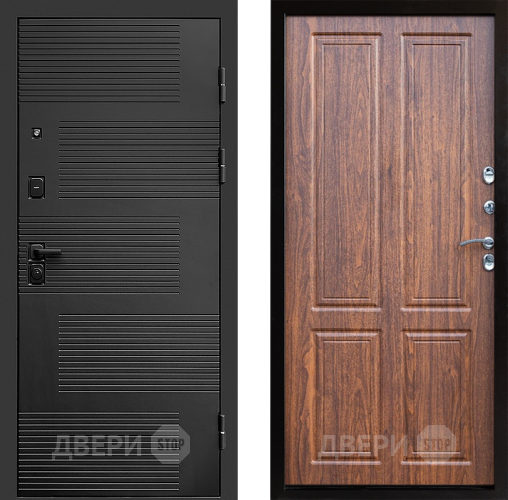 Входная металлическая Дверь Престиж Favorit Премиум Орех светлый в Электрогорске