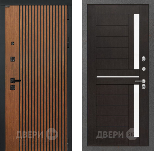 Входная металлическая Дверь Лабиринт (LABIRINT) Шторм 02 Венге в Электрогорске