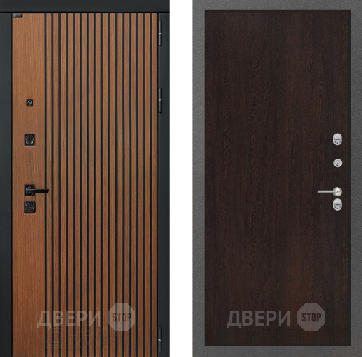 Входная металлическая Дверь Лабиринт (LABIRINT) Шторм 05 Венге в Электрогорске