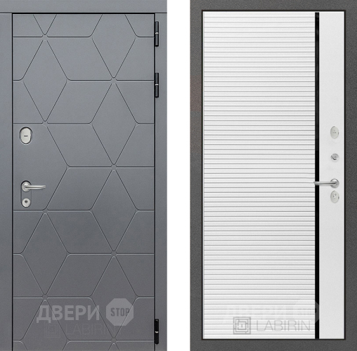 Дверь Лабиринт (LABIRINT) Cosmo 22 Белый софт в Электрогорске