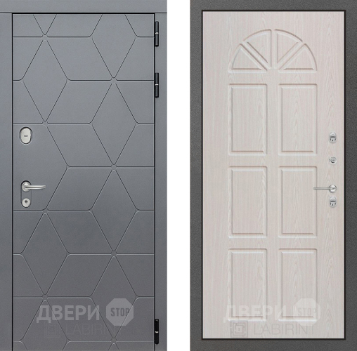 Входная металлическая Дверь Лабиринт (LABIRINT) Cosmo 15 VINORIT Алмон 25 в Электрогорске