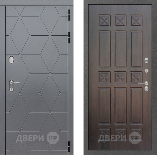 Входная металлическая Дверь Лабиринт (LABIRINT) Cosmo 16 VINORIT Алмон 28 в Электрогорске