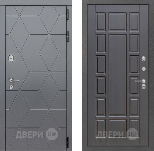 Входная металлическая Дверь Лабиринт (LABIRINT) Cosmo 12 Венге в Электрогорске
