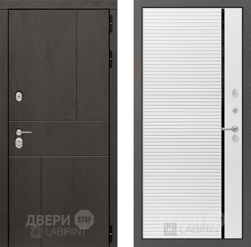 Дверь Лабиринт (LABIRINT) Urban 22 Белый софт в Электрогорске