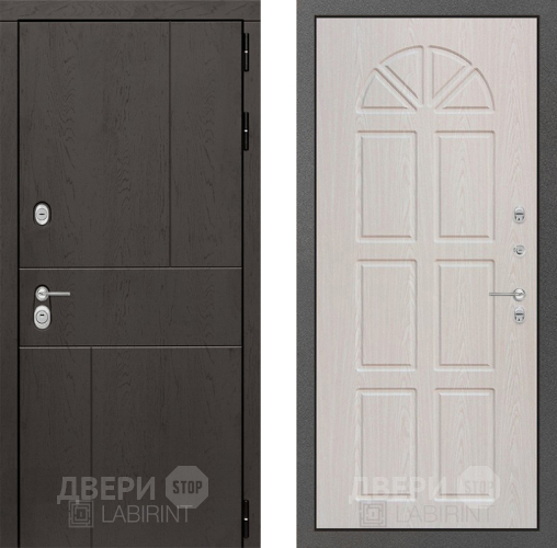 Входная металлическая Дверь Лабиринт (LABIRINT) Urban 15 VINORIT Алмон 25 в Электрогорске
