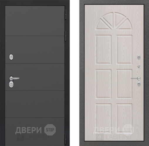 Входная металлическая Дверь Лабиринт (LABIRINT) Art 15 VINORIT Алмон 25 в Электрогорске