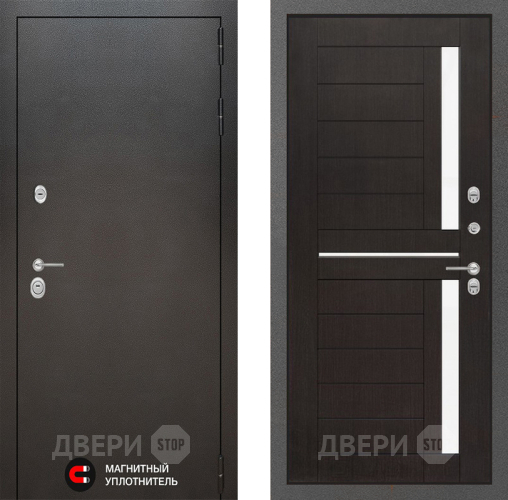 Входная металлическая Дверь Лабиринт (LABIRINT) Silver 02 Венге в Электрогорске