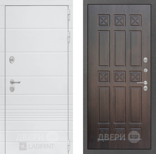 Входная металлическая Дверь Лабиринт (LABIRINT) Трендо 16 VINORIT Алмон 28 в Электрогорске