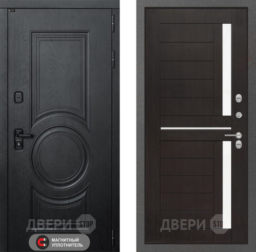 Входная металлическая Дверь Лабиринт (LABIRINT) Гранд 02 Венге в Электрогорске