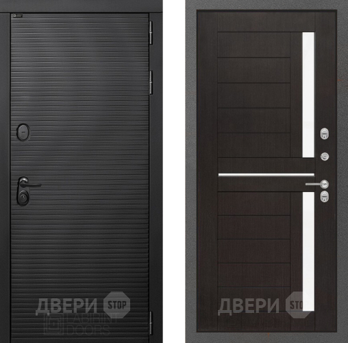 Входная металлическая Дверь Лабиринт (LABIRINT) Вулкано 02 Венге в Электрогорске