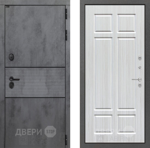 Входная металлическая Дверь Лабиринт (LABIRINT) Инфинити 08 Кристалл вуд в Электрогорске