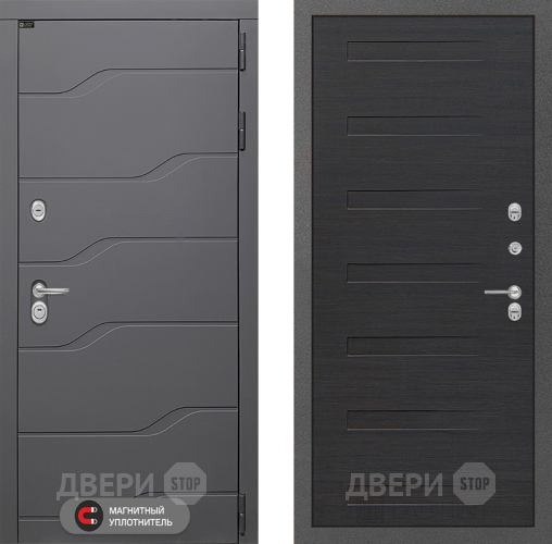 Входная металлическая Дверь Лабиринт (LABIRINT) Ривер 14 Эковенге поперечный в Электрогорске