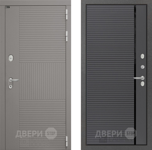 Входная металлическая Дверь Лабиринт (LABIRINT) Формо 22 Графит софт в Электрогорске