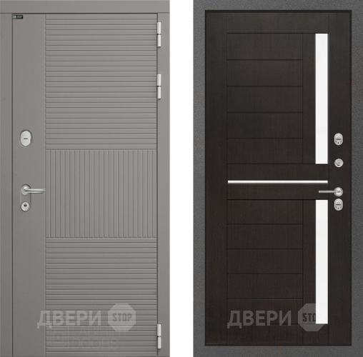 Входная металлическая Дверь Лабиринт (LABIRINT) Формо 02 Венге в Электрогорске
