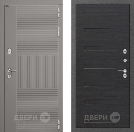 Входная металлическая Дверь Лабиринт (LABIRINT) Формо 14 Эковенге поперечный в Электрогорске