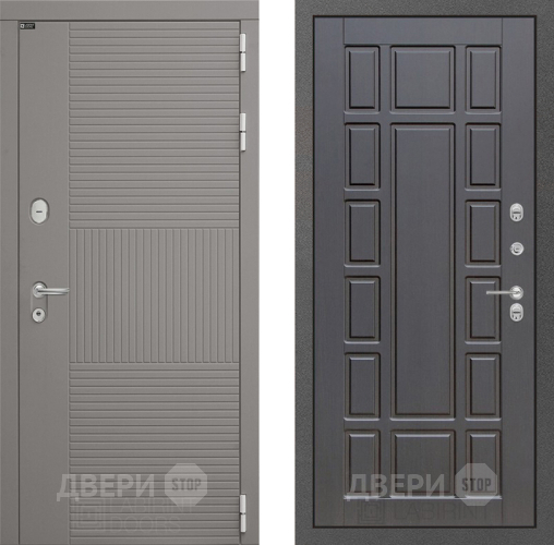 Входная металлическая Дверь Лабиринт (LABIRINT) Формо 12 Венге в Электрогорске