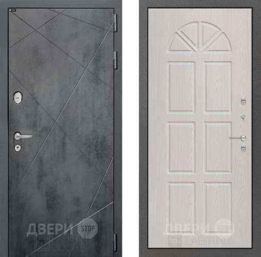 Входная металлическая Дверь Лабиринт (LABIRINT) Лофт 15 VINORIT Алмон 25 в Электрогорске