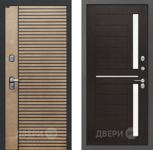 Входная металлическая Дверь Лабиринт (LABIRINT) Ritm 02 Венге в Электрогорске