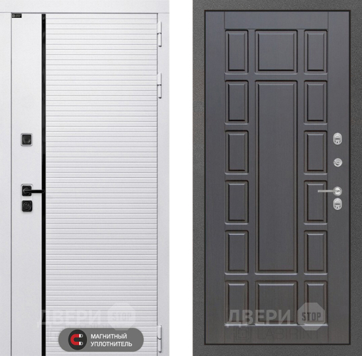 Входная металлическая Дверь Лабиринт (LABIRINT) Royal 12 Венге в Электрогорске