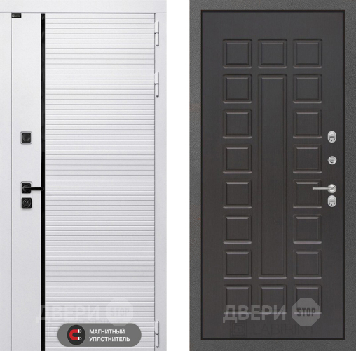 Входная металлическая Дверь Лабиринт (LABIRINT) Royal 04 Венге в Электрогорске